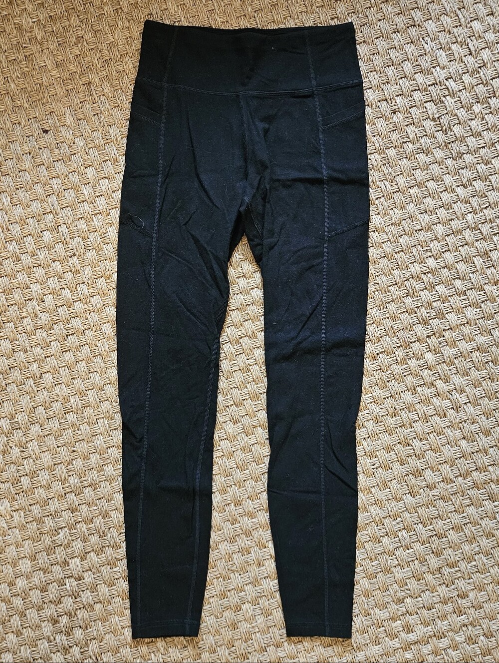 Athletic Works Black High-Waist Leggings